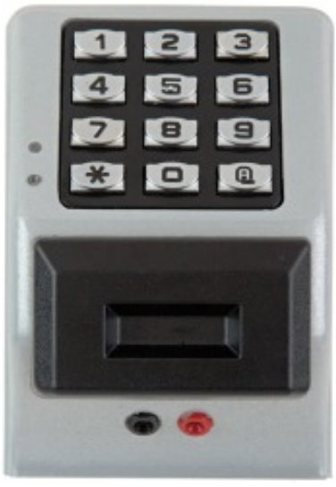 KEYPAD/PROX READER SILVER 12/24VAC/DC 2000 USERS - Keypads